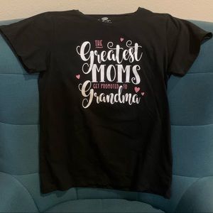 Small TShirt NWT PositiviTees Black Pink White